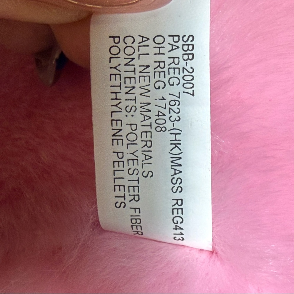 Wild Republic K&M International Vibes Pink Cat With Blue Eyes Plush - Picture 8 of 8